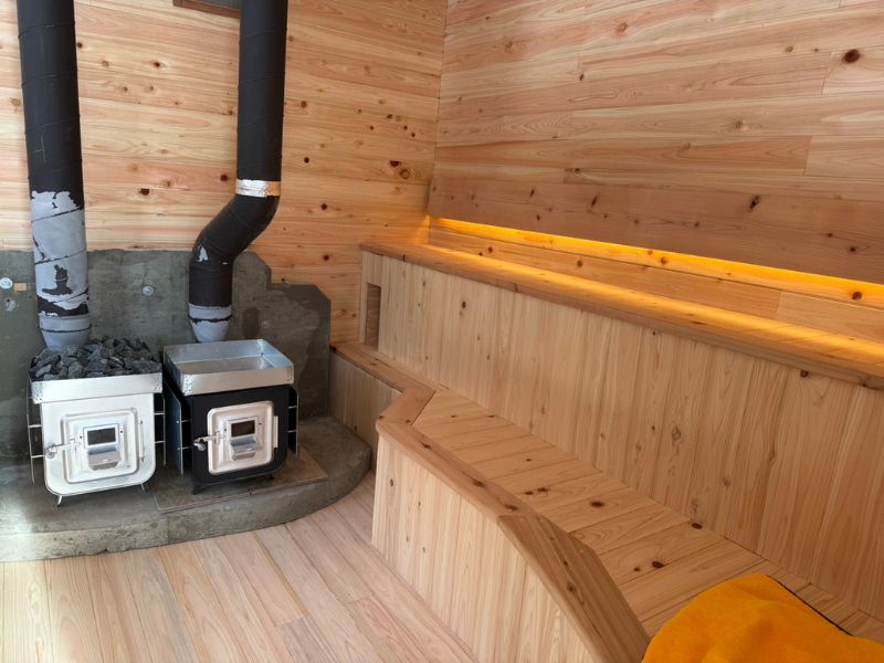 サウナ外観・内観イメージ